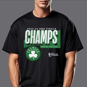 Fanatics Boston Celtics NBA Finals Champs Tee - Black and Green